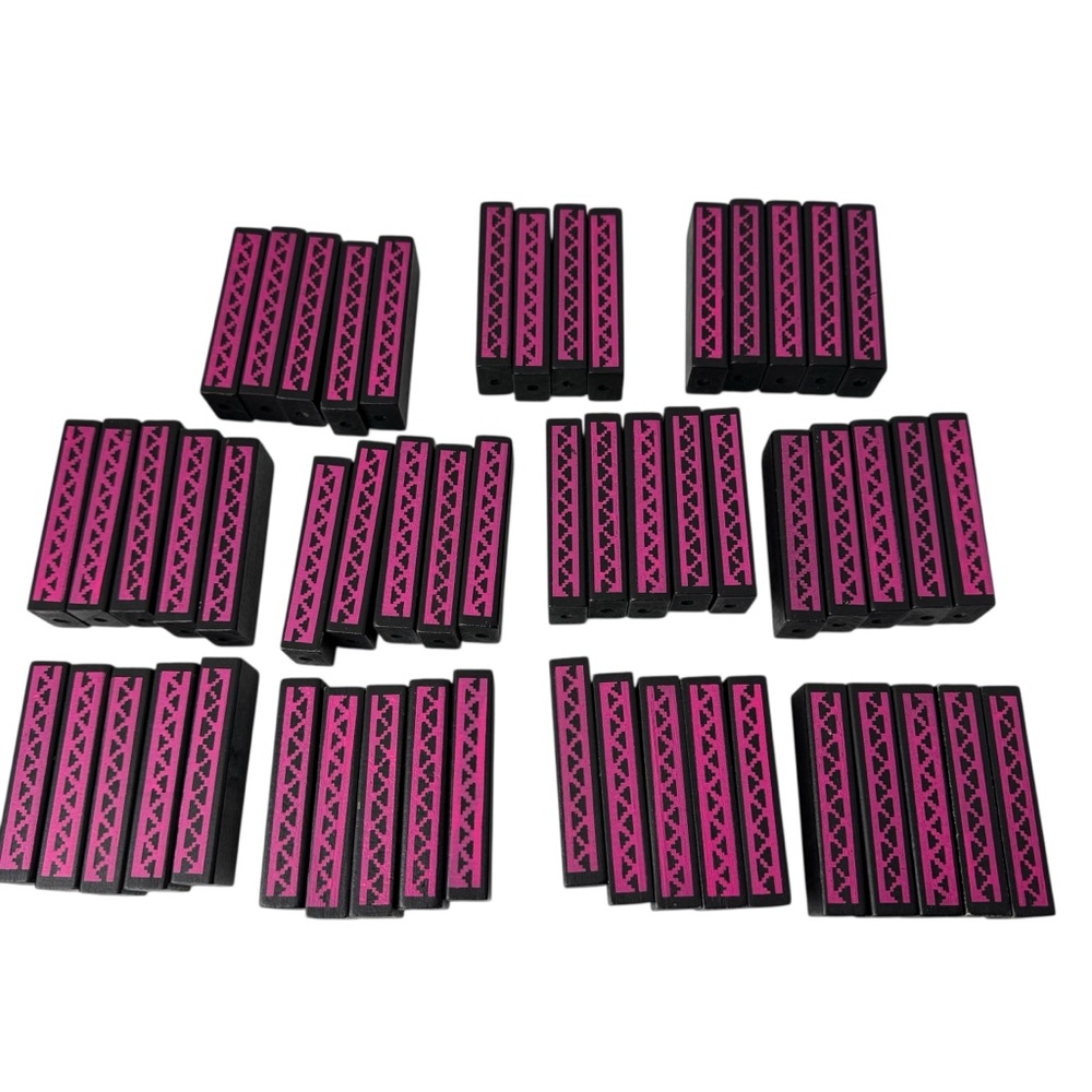 Lot of 54 Jenga Donkey Kong Blocks REPLACEMENT PARTS